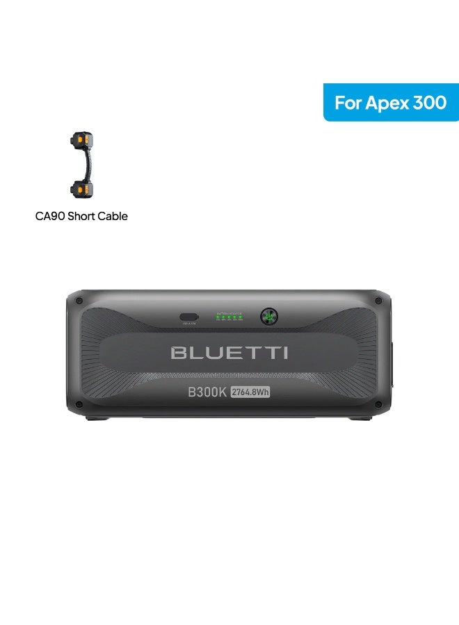 BLUETTI B300K Expansion Battery Pack 2764Wh LiFePO4, High Capacity Backup Power Battery for BLUETTI Power Stations, Home & Emergency Energy Storage - Image 1